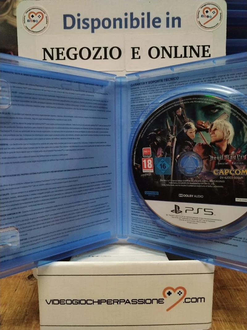 Devil May Cry 5 - Special Edition PS5 (usato garantito)(versione ita. spa.)