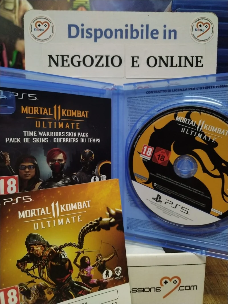Mortal Kombat 11 Ultimate Playstation 5 Edizione italiana(usato garantito)