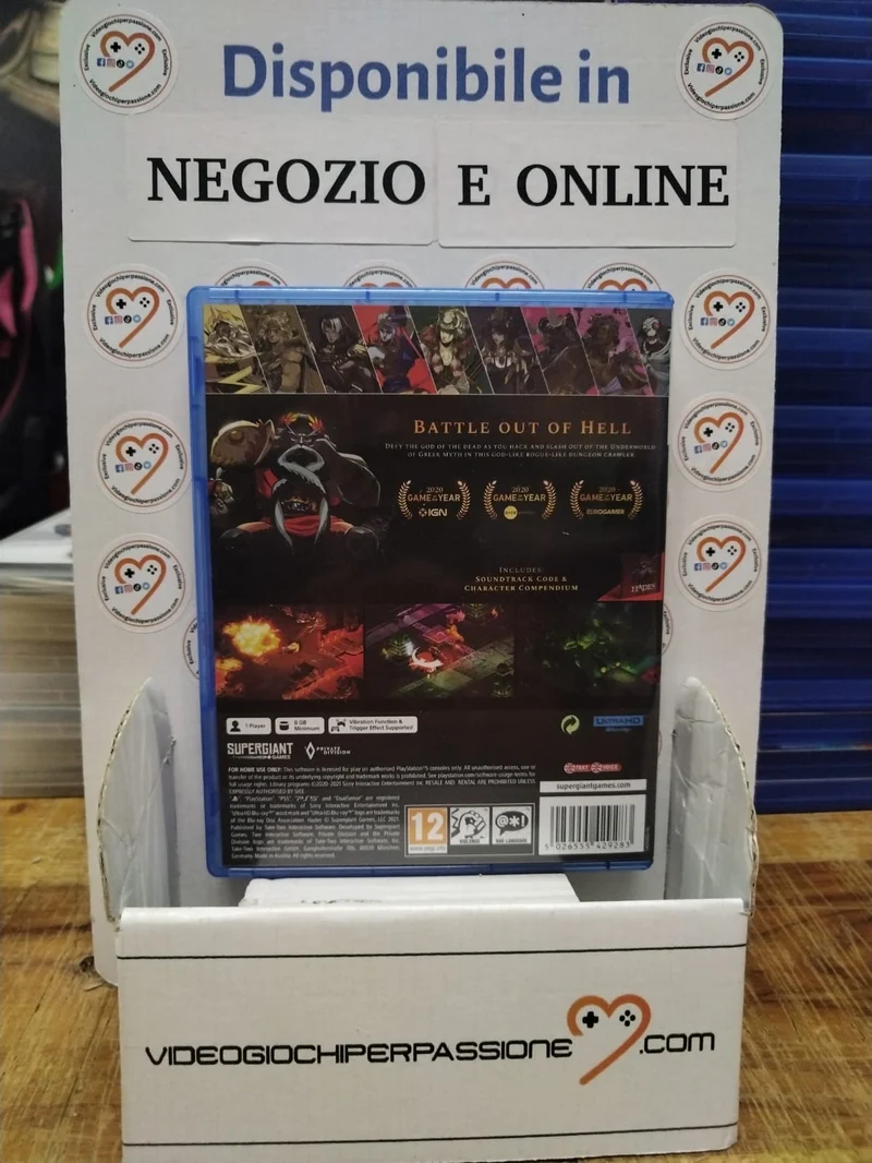 Hades PlayStation 5 (usato garantito)