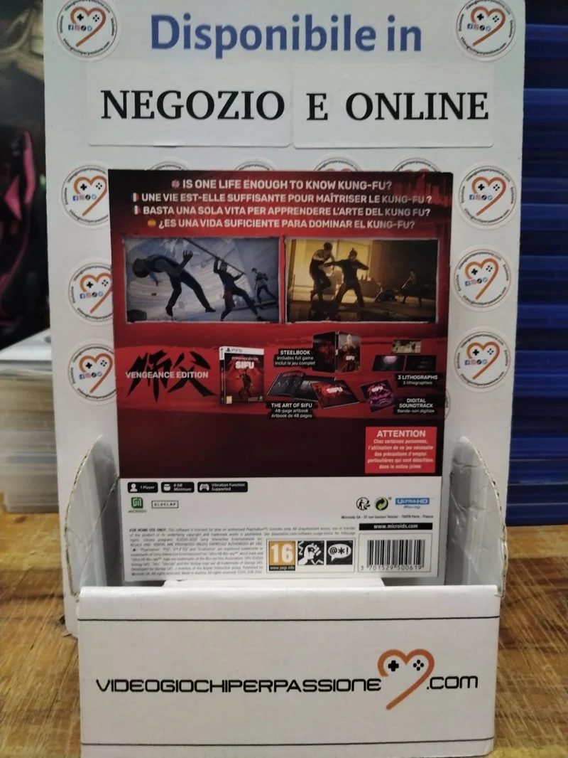 SIFU Vengeance Edition - Steelbook - PS5 (usato garantito)