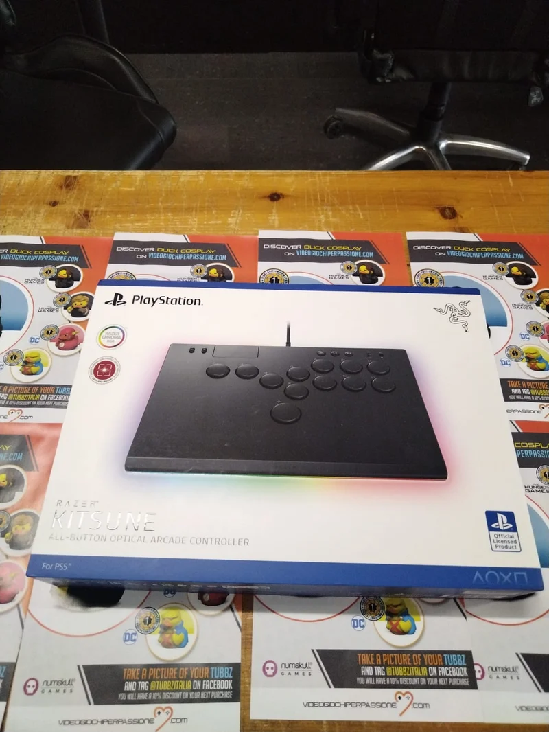 Razer Kitsune - Controller arcade ottico solo tasti ,per PS5 e PC