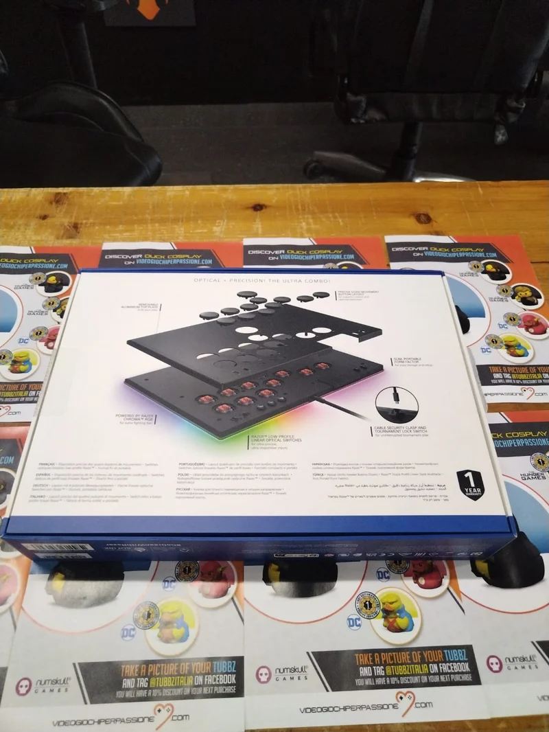 Razer Kitsune - Controller arcade ottico solo tasti ,per PS5 e PC