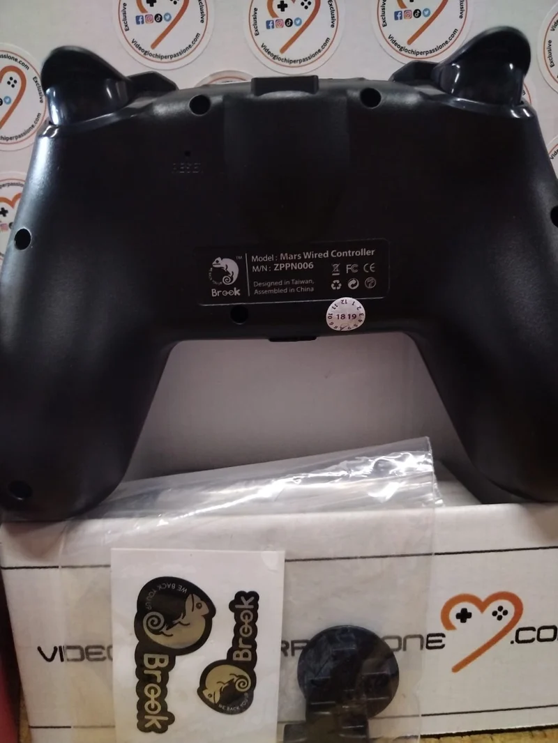 Controller -PS3-PS4-PC- switch - cablato -Brook- Mars (usato garantito)