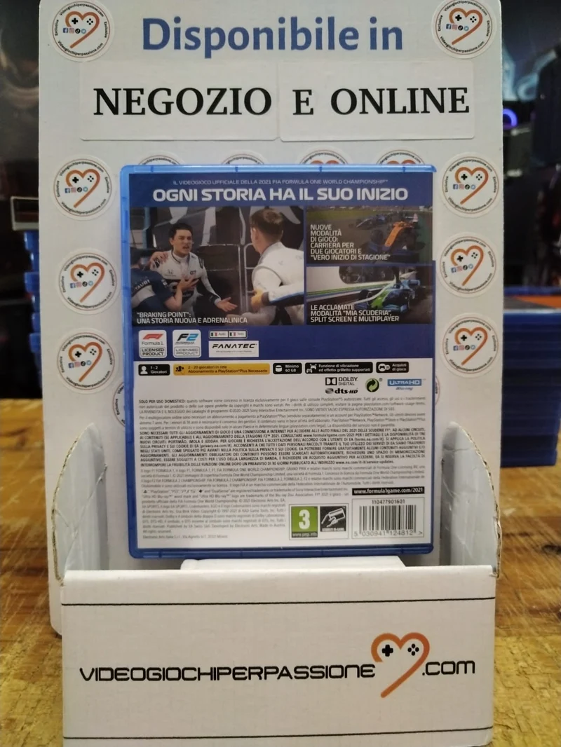 F1 2021 Playstation 5 (usato garantito)(versione italiana)