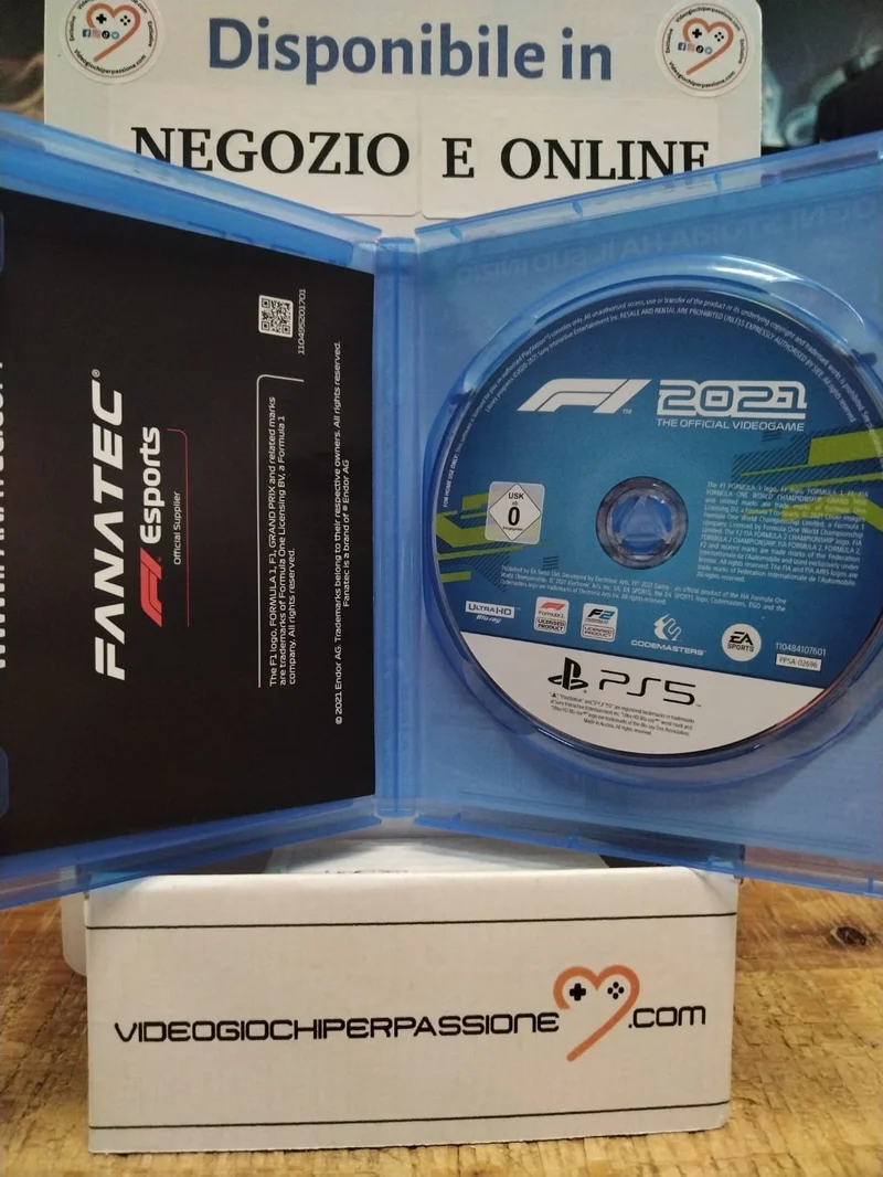 F1 2021 Playstation 5 (usato garantito)(versione italiana)
