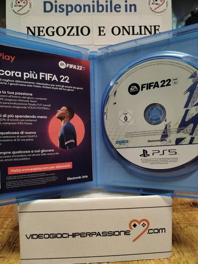 FIFA 22 PS5 (usato garantito)(versione ita. )