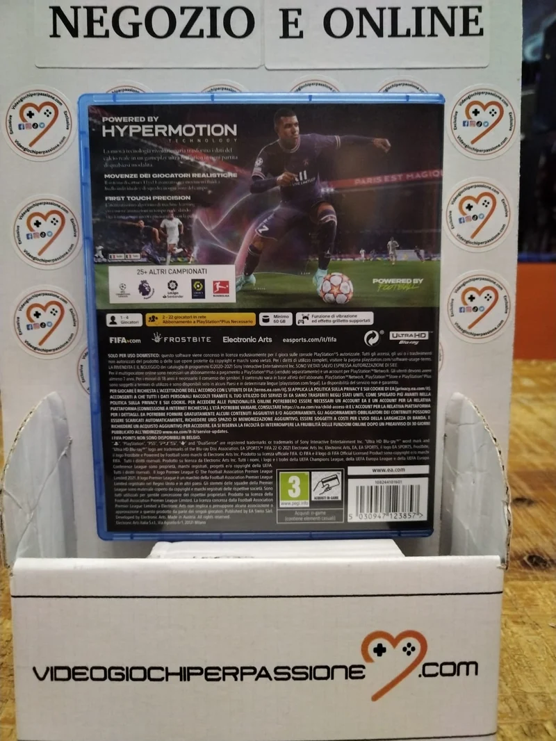 FIFA 22 PS5 (usato garantito)(versione ita. )