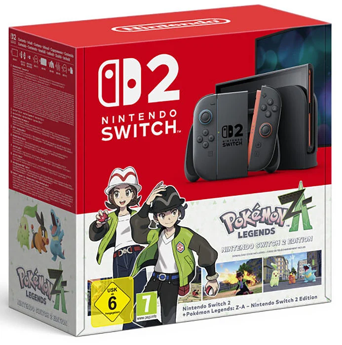 NINTENDO Switch 2 + Leggende Pokemon Z-A Garanzia Italiana [Pre-ordine]