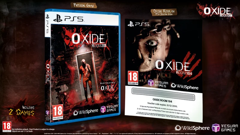 OXIDE Room 208 + OXIDE Room 104 Playstation 5 Edizione Europea