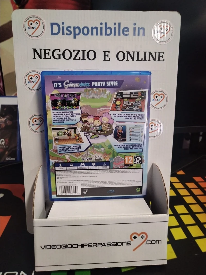 Scribblenauts Showdown PS4 (usato garantito)(versione europea)