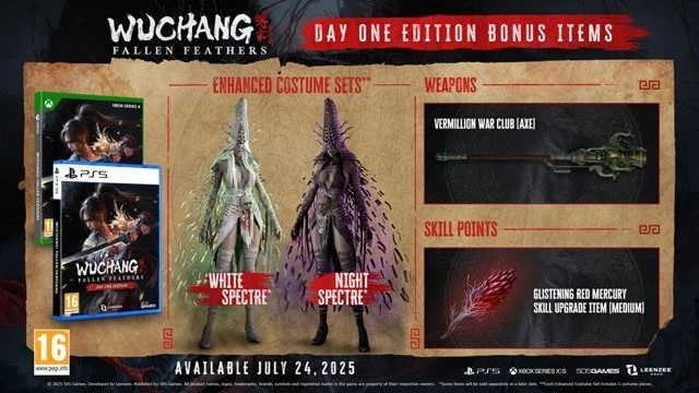 WUCHANG: Fallen Feathers DayOne Edition XBOX serie X Edizione Europea