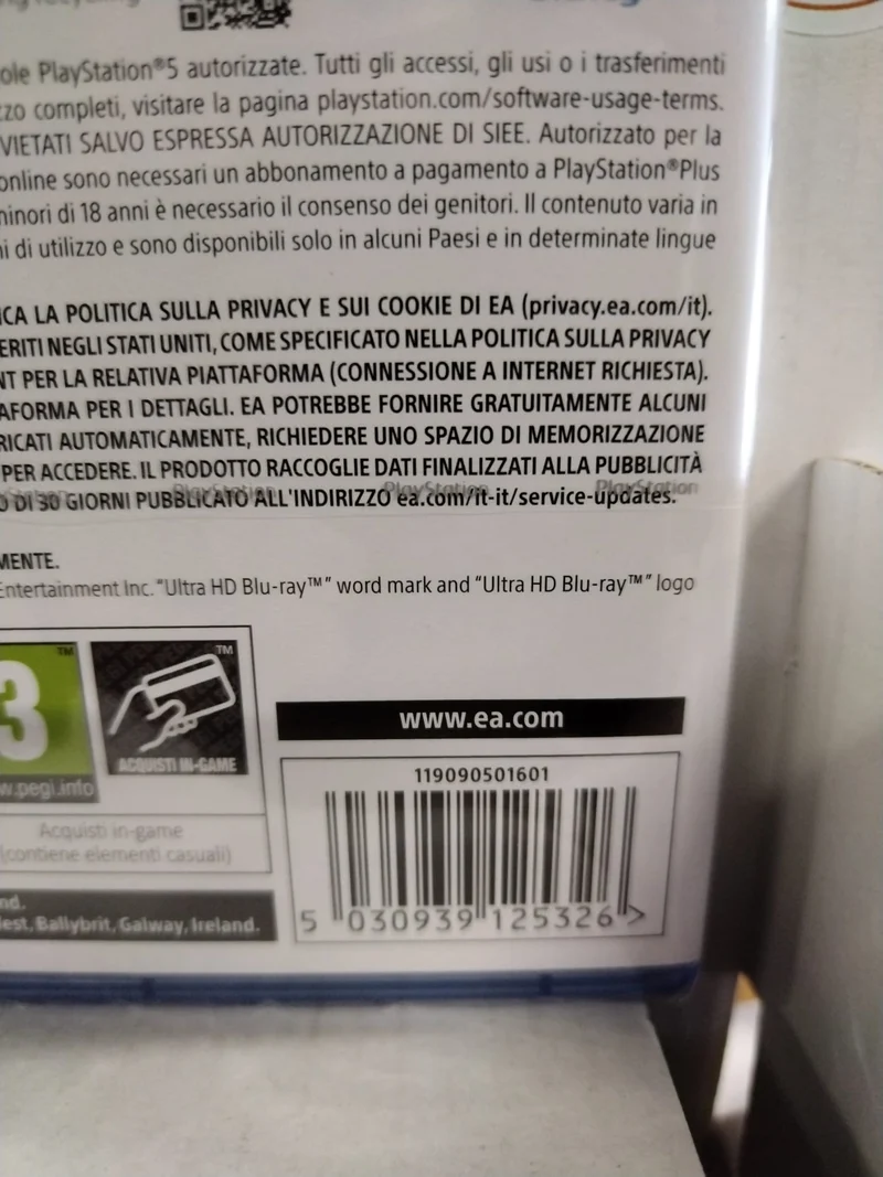 EA SPORTS FC 26 Playstation 5 Edizione italiana