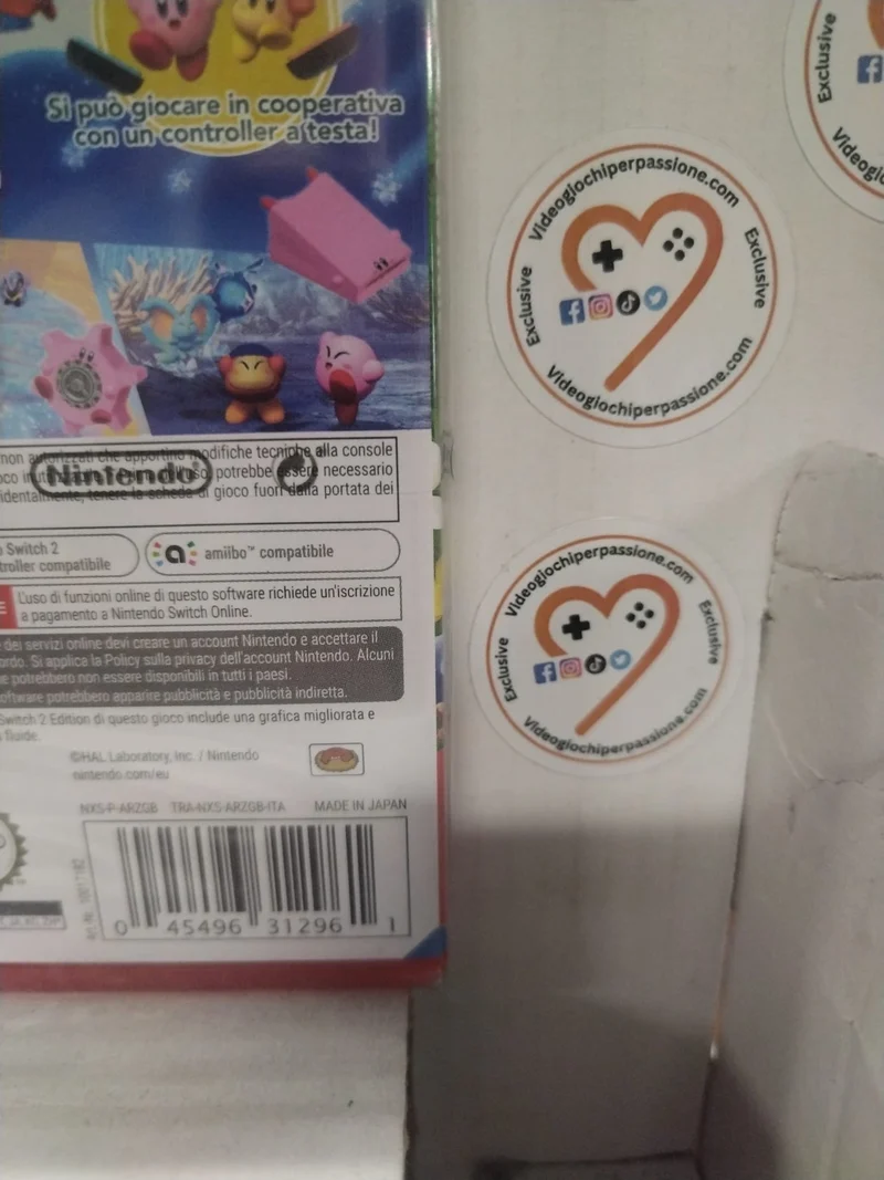 Kirby e la Terra Perduta + Il Mondo Astrale Nintendo Switch 2 Edizione Italiana