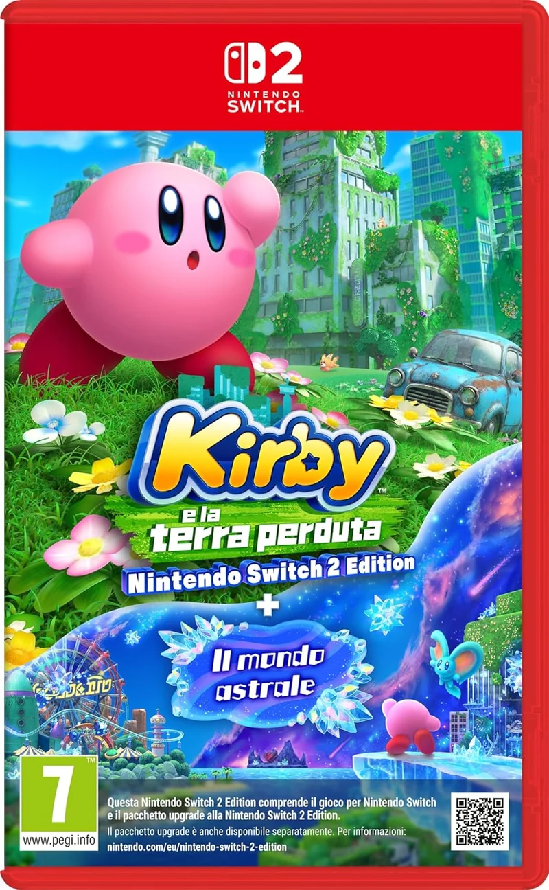 Kirby e la Terra Perduta + Il Mondo Astrale Nintendo Switch 2 Edizione Italiana