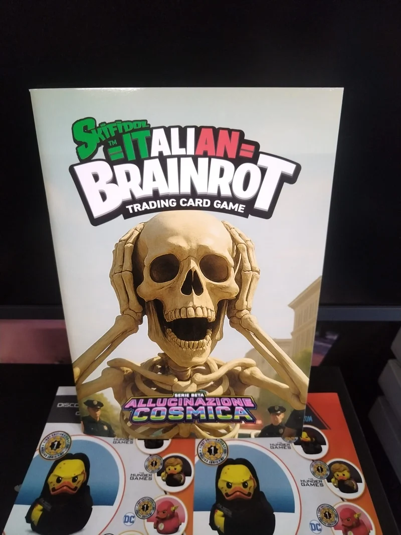 Album Raccoglitore Skifidol Brainrot Allucinazione Cosmica Nuovo