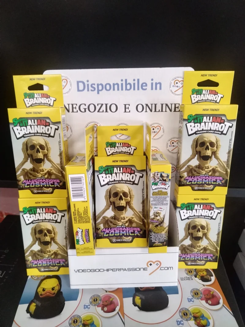 SKIFIDOL ITALIAN BRAINROT ALLUCINAZIONE COSMICA 1 BLISTER 3 BUSTINE DA 7 CARTE