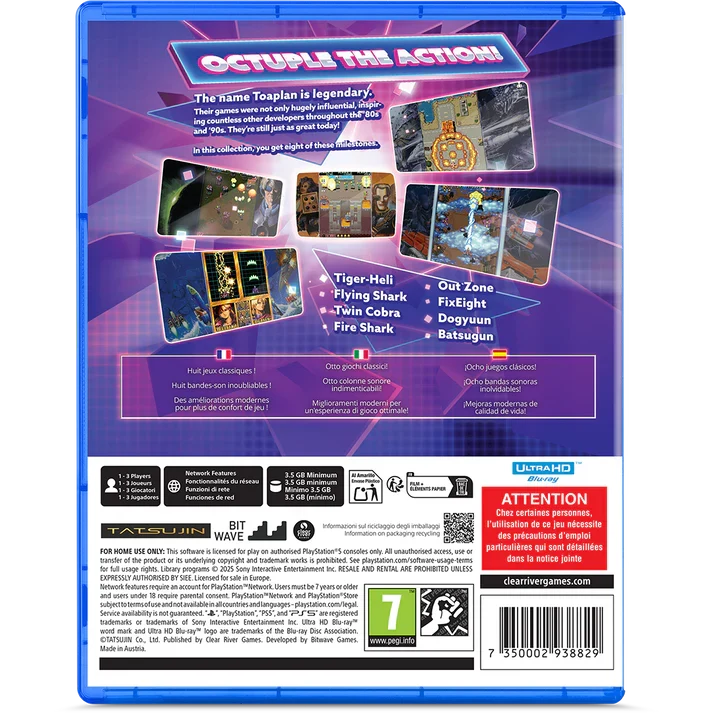 The Toaplan Arcade Collection Volume 1 Playstation 5 Edizione Europea