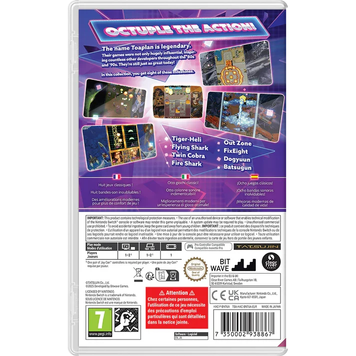 The Toaplan Arcade Collection Volume 1 Nintendo Switch Edizione Europea