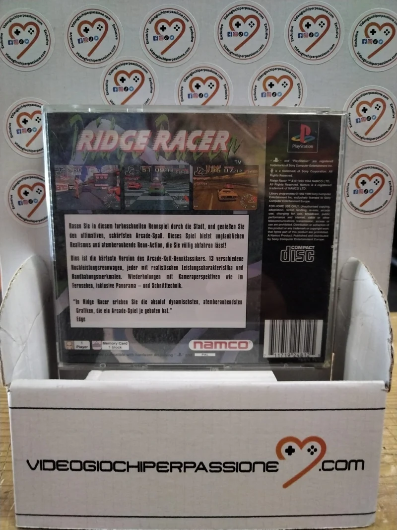Ridge Racer PS1 (usato)(versione europea)