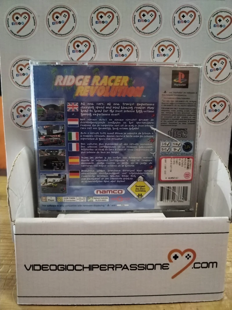 Ridge Racer Revolution PS1 (usato)(versione europea)