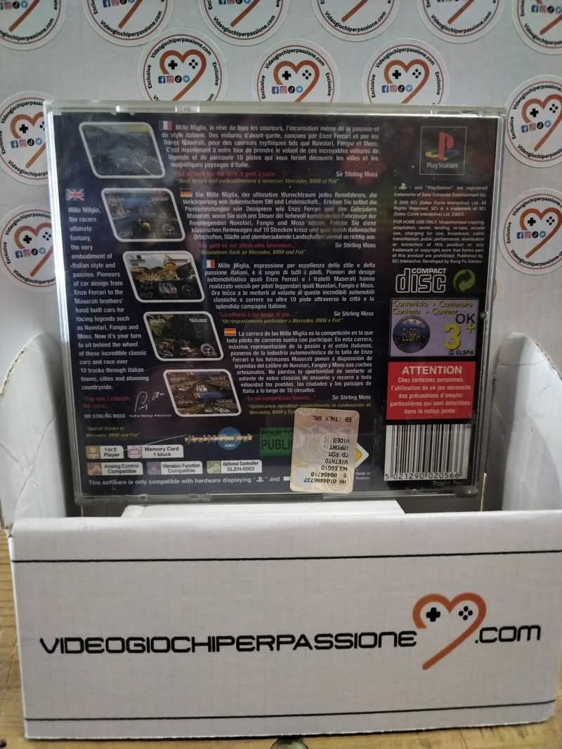 Mille Miglia PS1 (usato)(versione europea)