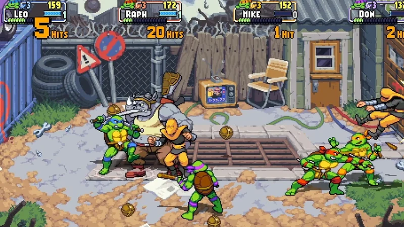 PS5 Teenage Mutant Ninja Turtles: Shredder's Revenge