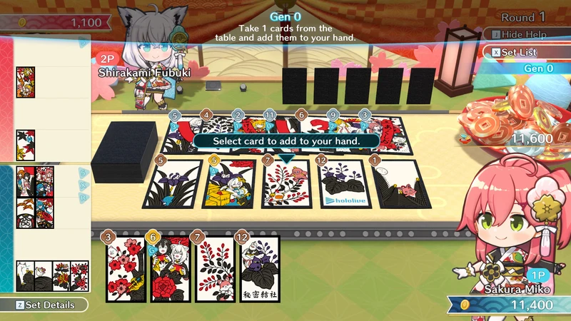 Nintendo Switch Hololive Holo's Hanafuda