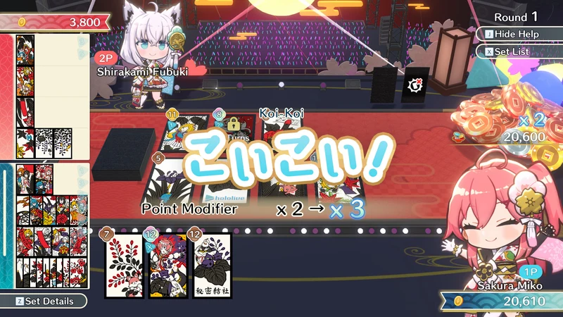 Nintendo Switch Hololive Holo's Hanafuda
