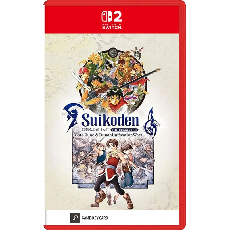 Nintendo Switch 2 Suikoden I & II HD Remaster Gate Rune and Dunan Unification Wars