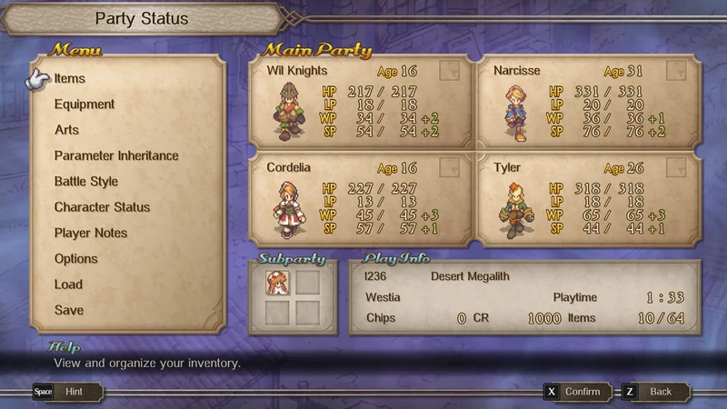 Nintendo Switch Saga Frontier 2 Remastered