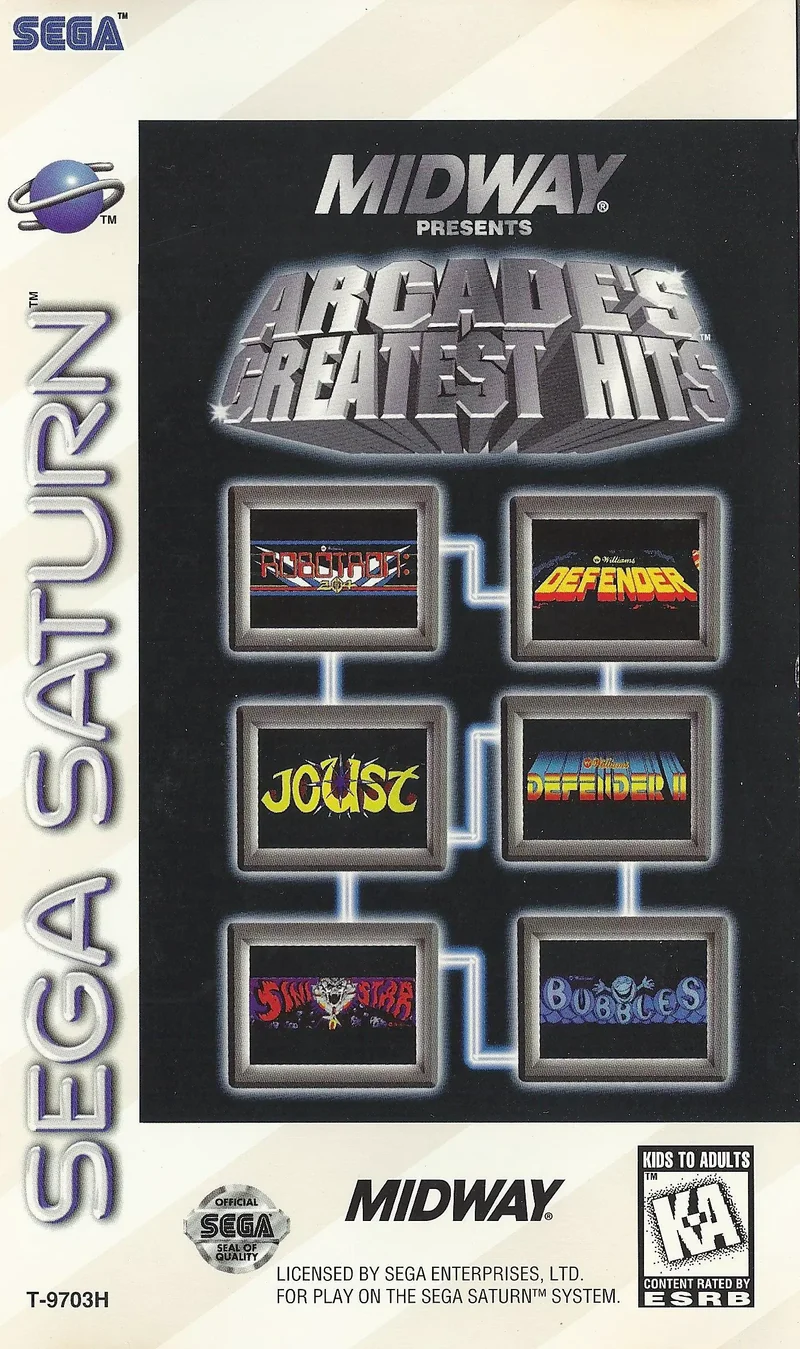 Midway Presents: Williams Arcade's Greatest Hits - Sega Saturn