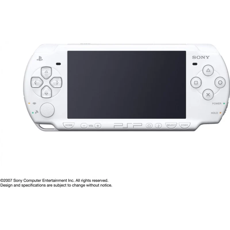 Sony PlayStation Portable PSP White Model 2000 Handheld Console