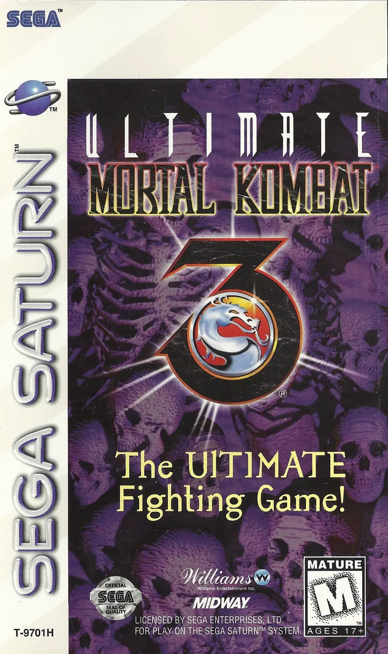 Ultimate Mortal Kombat 3 - Sega Saturn