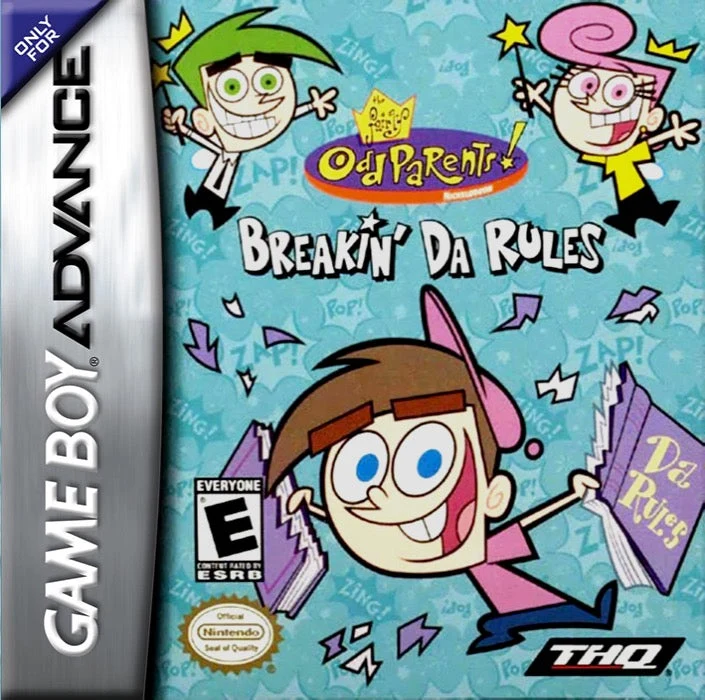 Fairly Odd Parents Breakin' Da Rules - Nintendo Game Boy Advance