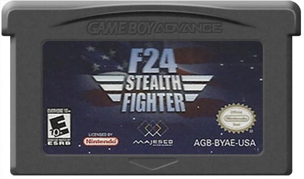 F-24 Stealth Fighter - Nintendo Game Boy Advance