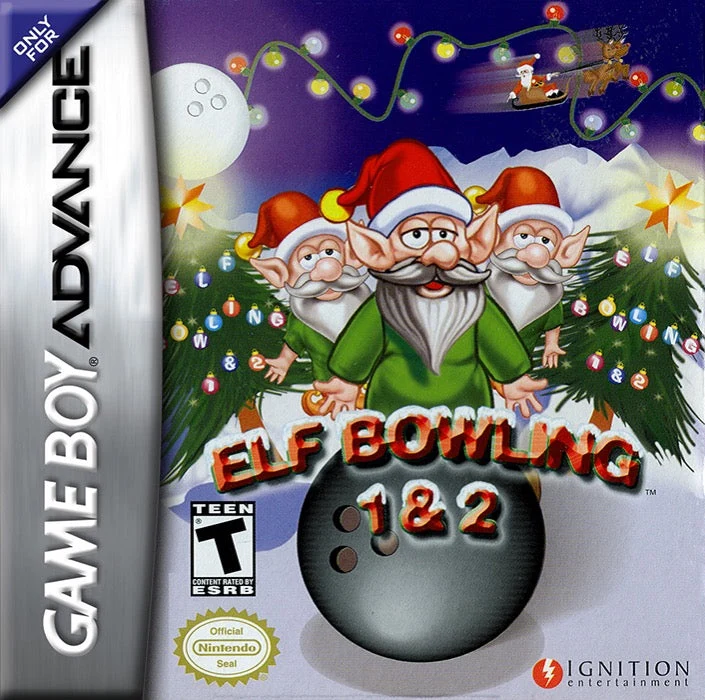 Elf Bowling 1 & 2 - Nintendo Game Boy Advance