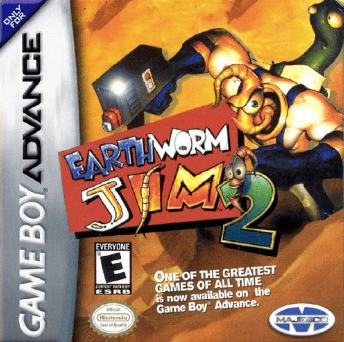 Earthworm Jim 2 - Nintendo Game Boy Advance