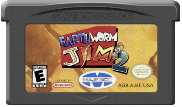 Earthworm Jim 2 - Nintendo Game Boy Advance