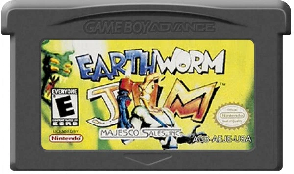 Earthworm Jim - Nintendo Game Boy Advance
