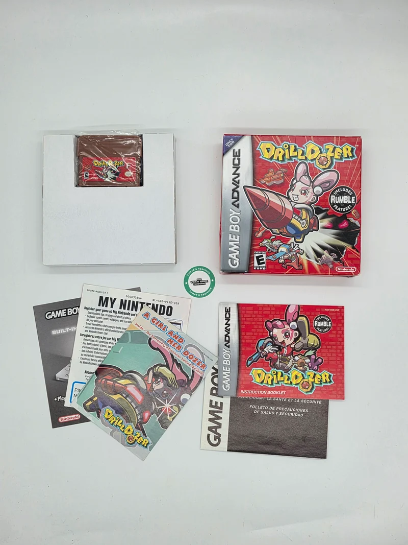 Drill Dozer - Nintendo Game Boy Advance