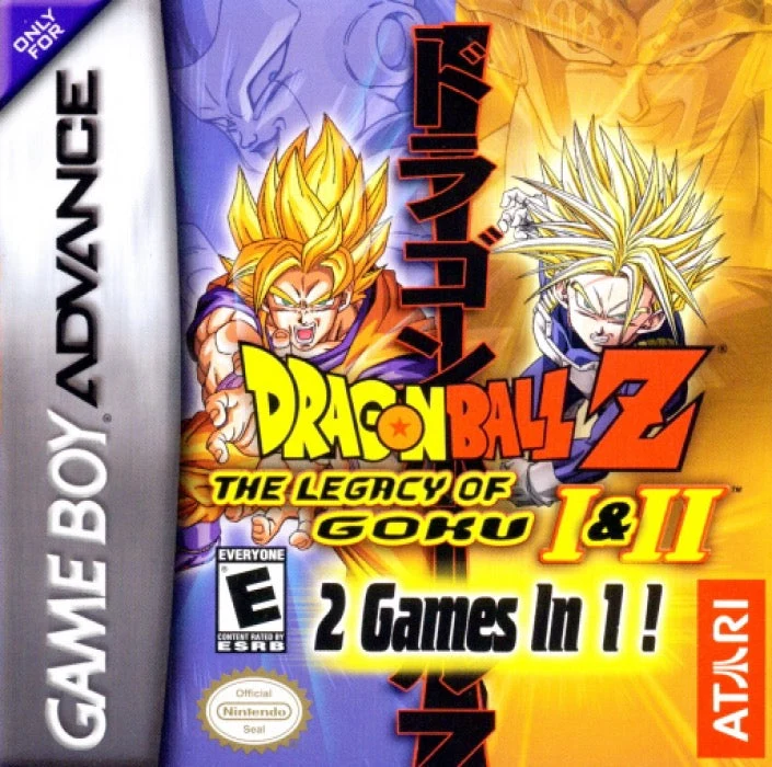 Dragon Ball Z The Legacy of Goku I & II - Nintendo Game Boy Advance