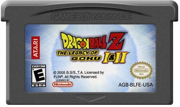 Dragon Ball Z The Legacy of Goku I & II - Nintendo Game Boy Advance