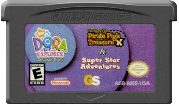 Dora the Explorer Double Pack - Nintendo Game Boy Advance