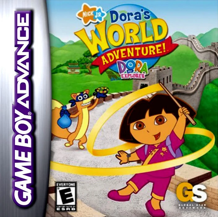 Dora The Explorer Dora's World Adventure - Nintendo Game Boy Advance