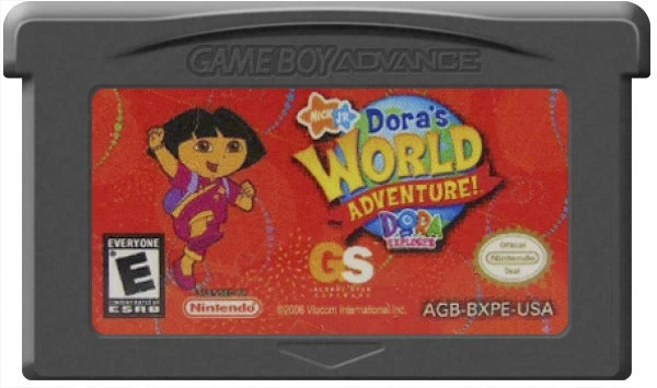 Dora The Explorer Dora's World Adventure - Nintendo Game Boy Advance