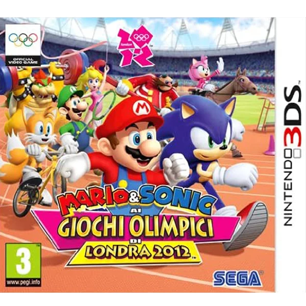Mario e Sonic Giochi Olimpici di Londra 2012 3DS - Usato