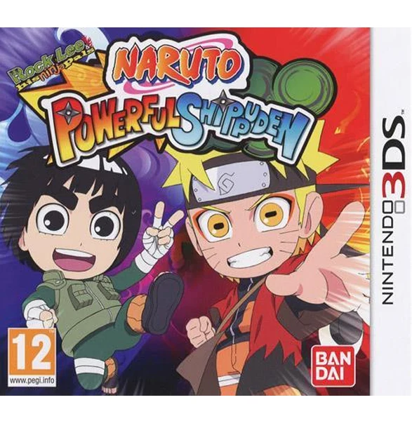 Naruto Powerful Shippuden 3DS - Usato