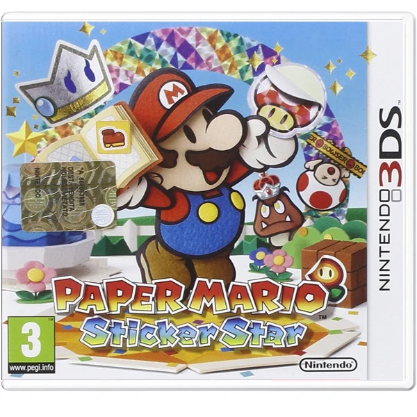 Paper Mario Sticker Star 3DS - Usato