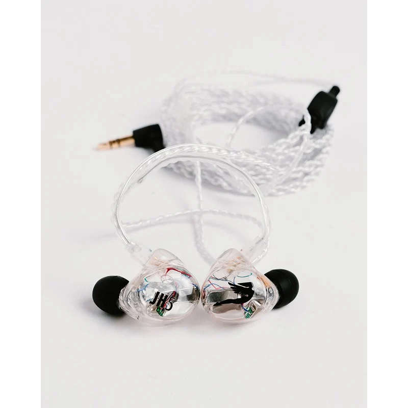 JH Audio JH5 Universal Dual Driver In-Ear Monitoring Earphones (Clear)