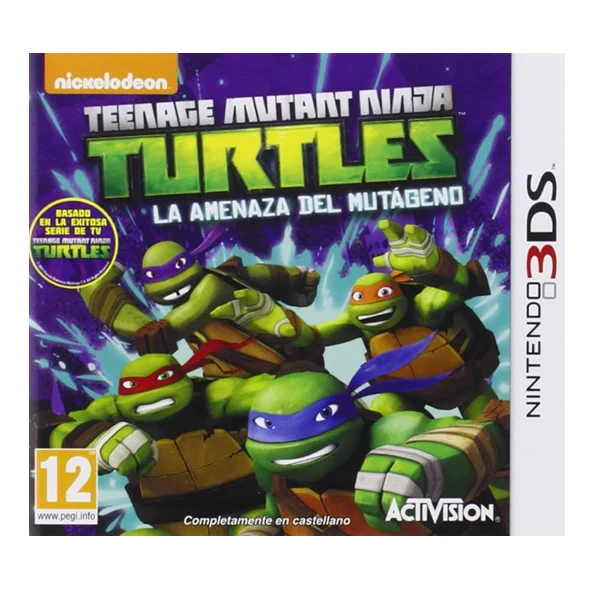 Teenage Mutant Ninja Turtles La Minaccia Del Mutageno 3DS - Usato